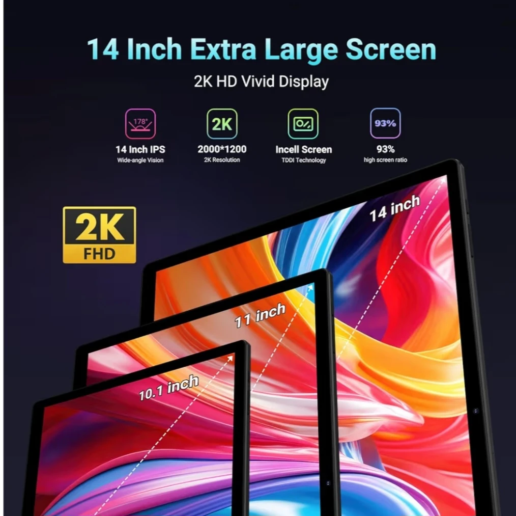 POWMUS  Tablet 14 inch - New - photo 4