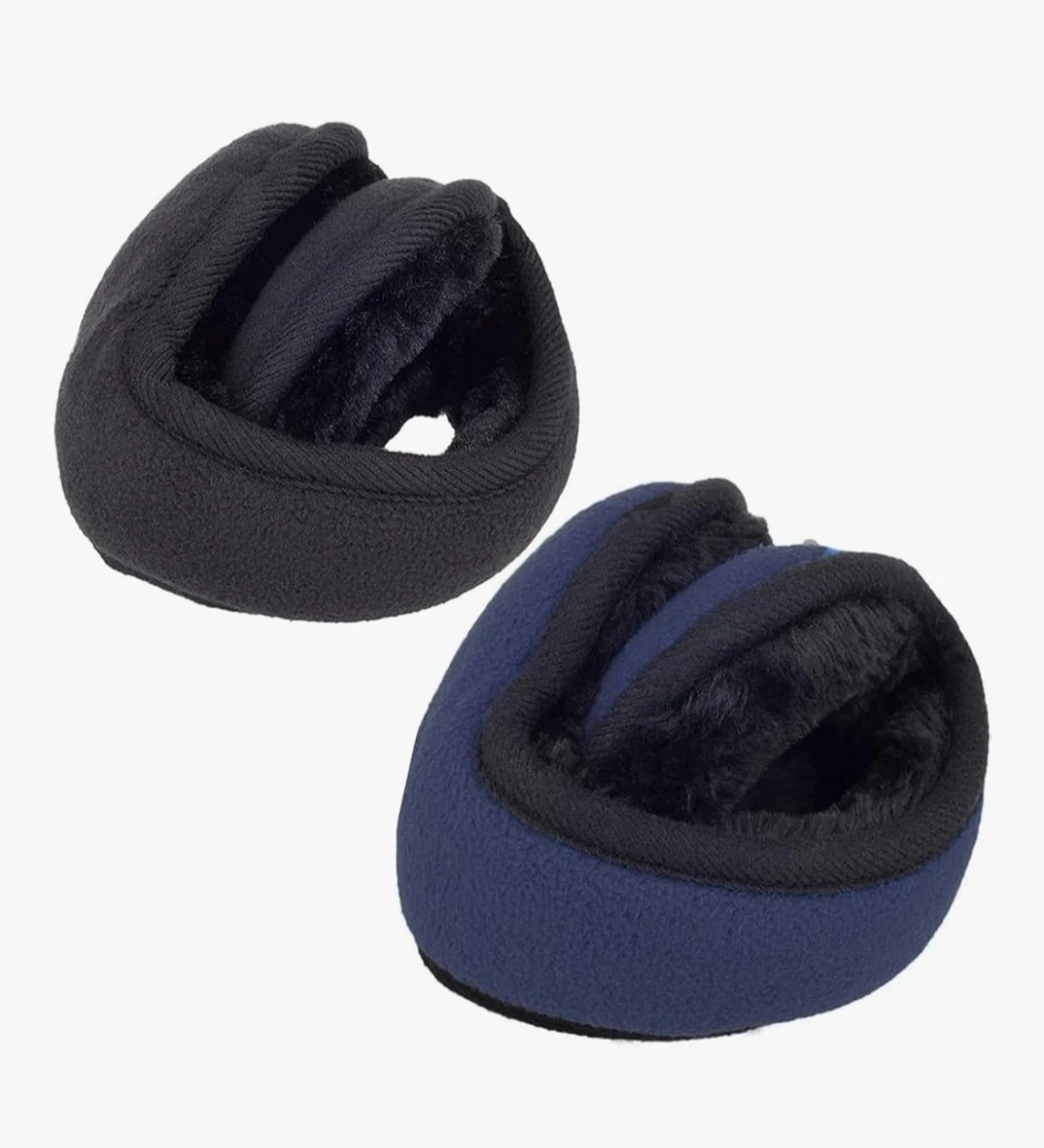 2pcs Behind the Head Fleece Earmuffs - photo 3
