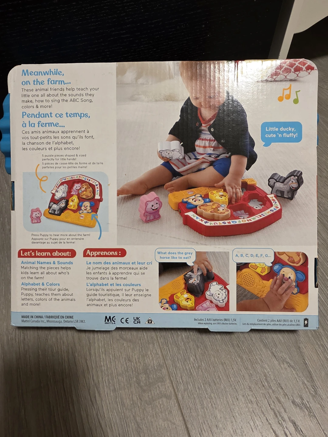 Brand new Fisher-Price Laugh & Learn Farm Animal Puzzle (12-36m) - photo 2