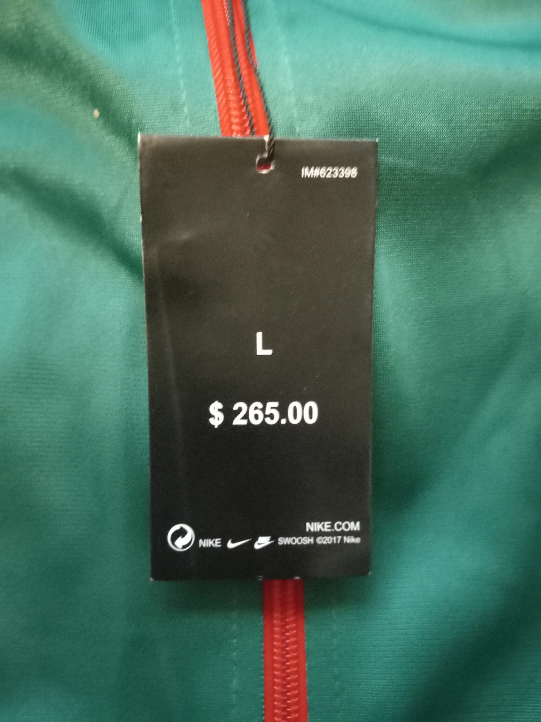 Nike Dri-FIT Tracksuit - Green & Red - photo 3