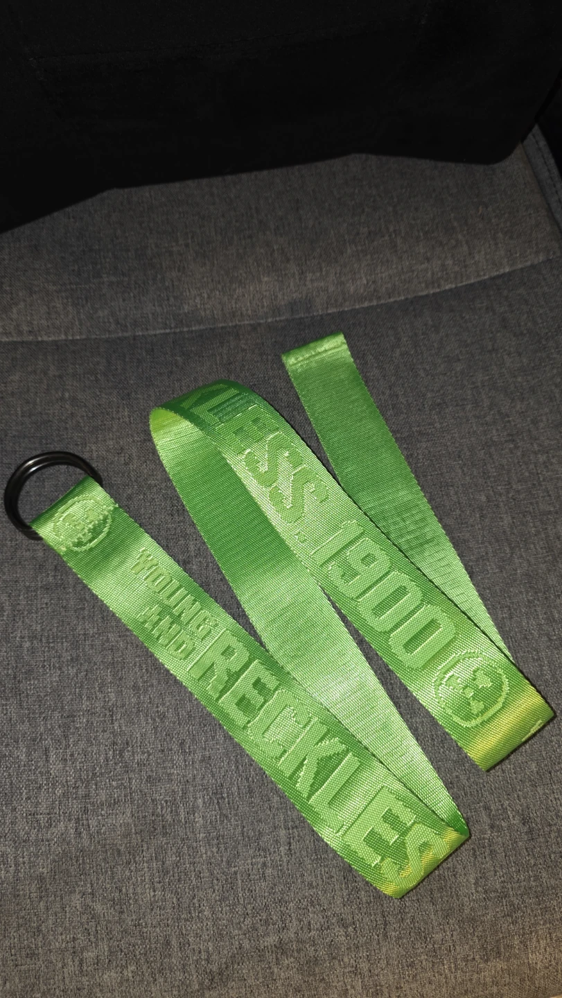 Neon Green Belt Strap