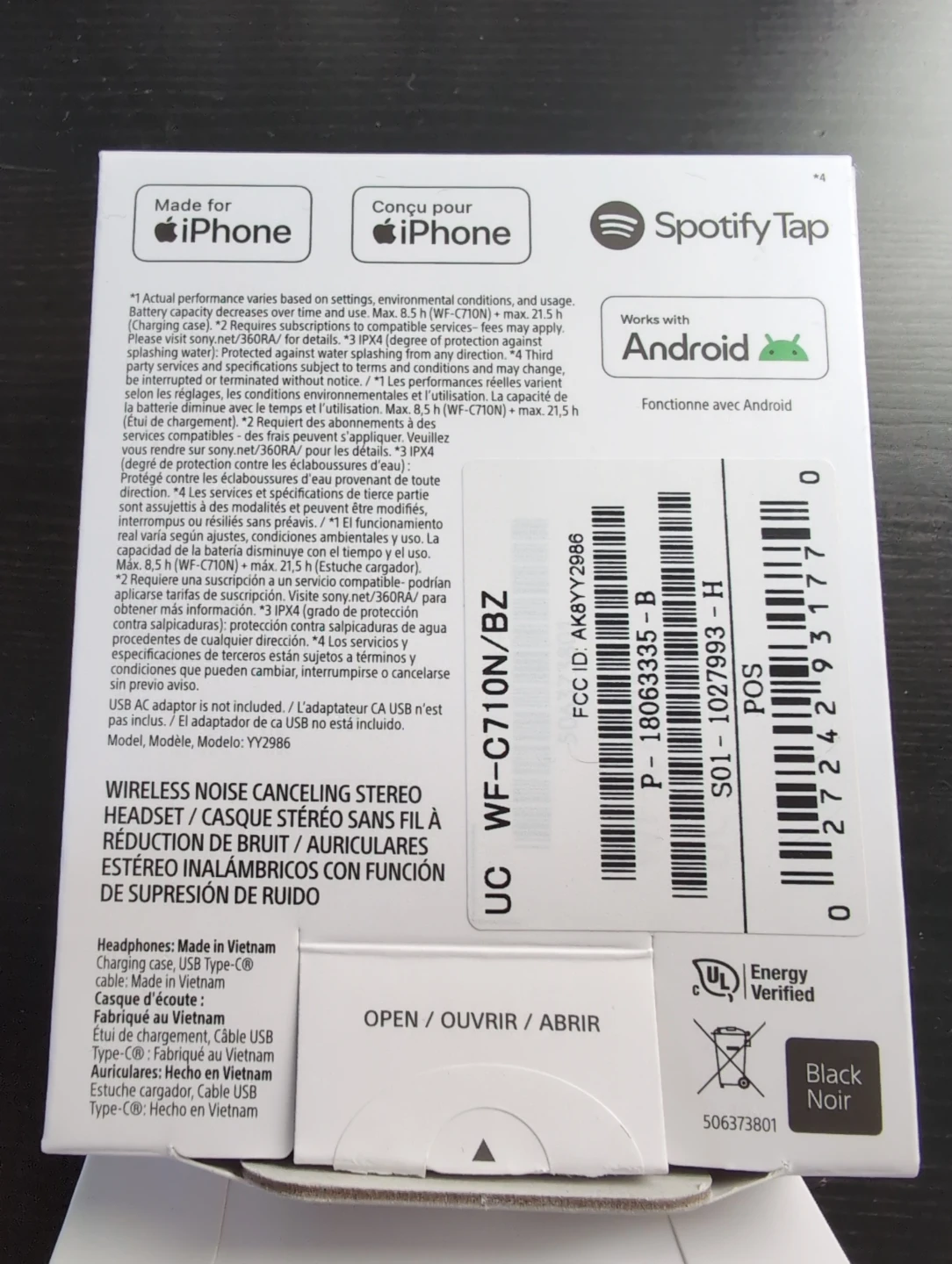Sony WF-C710N Noise Cancelling Wireless Earbuds - photo 2