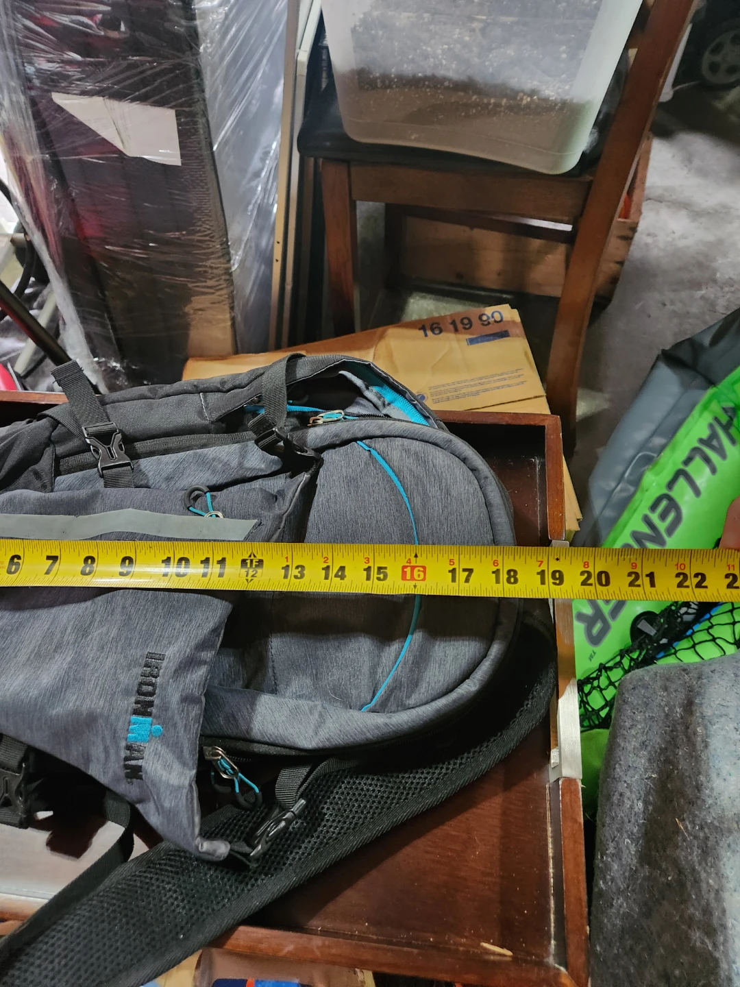 Ironman Grey Backpack