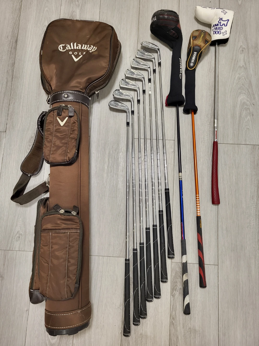 Golf Club Set - Conductor, Yamaha, Callaway