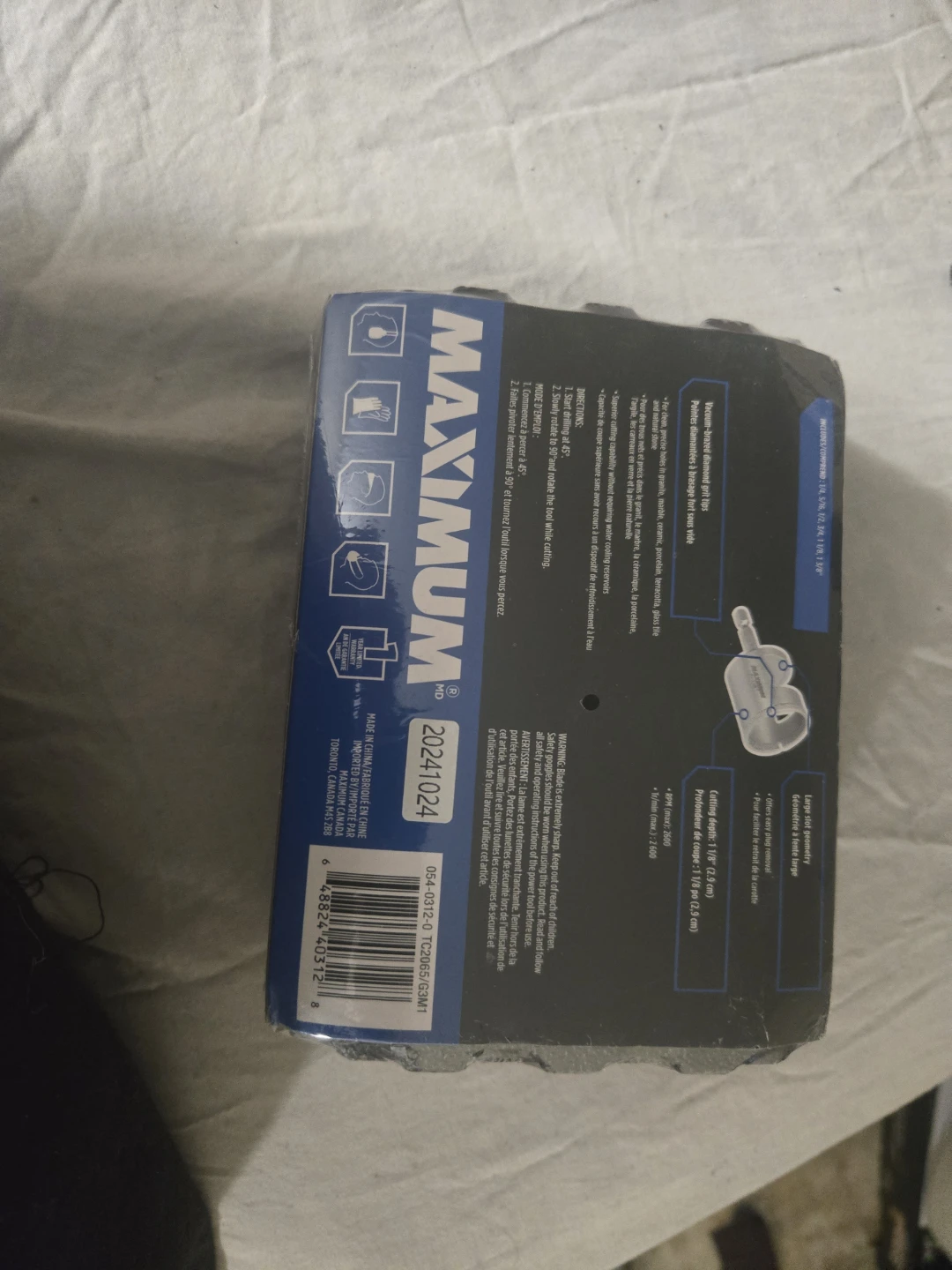 Maximum 6-Piece Diamond Grit Hole Saw Set - photo 2