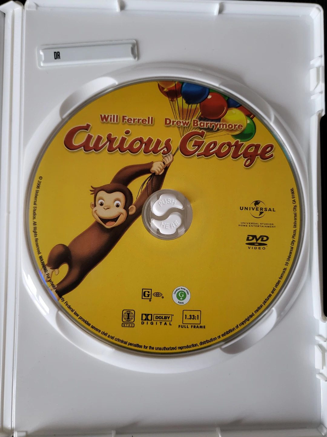 Curious George DVD - photo 3