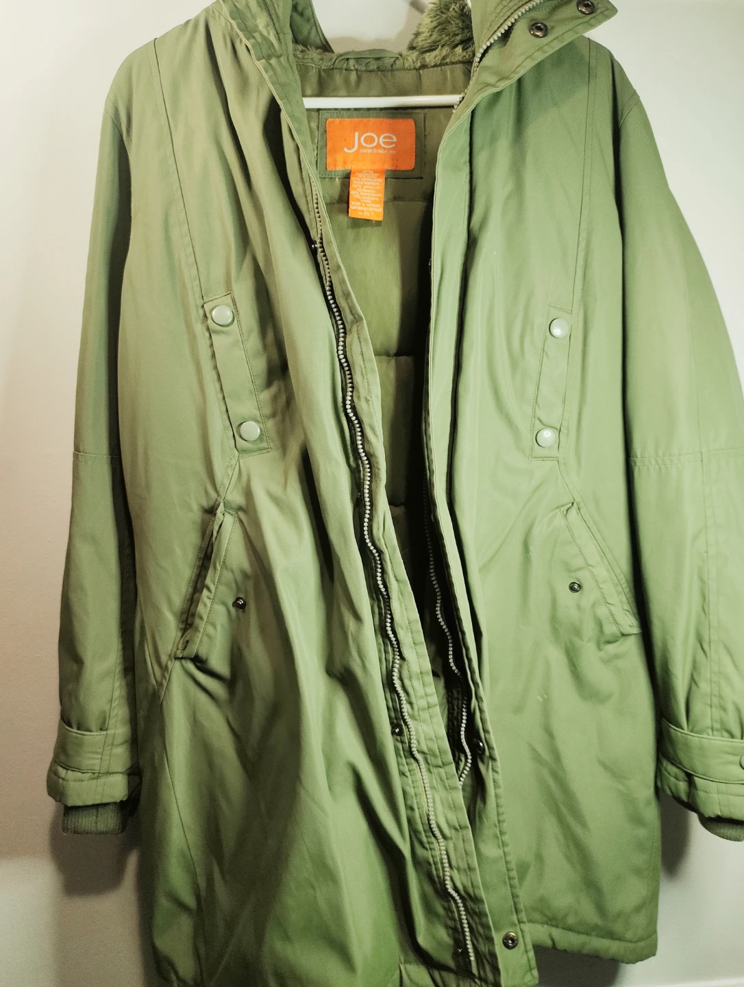 Joe Fresh XL Green Winter Coat