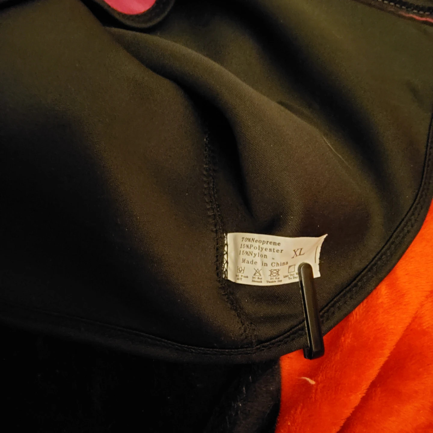 Pink Neoprene & Polyester Blend Waist Trainer Vest - photo 3