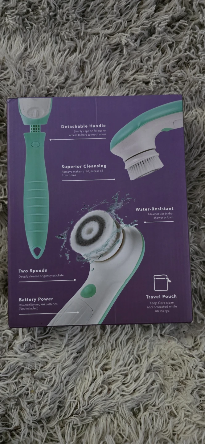 Fancii Cora 7 Face & Body Brush Set - Aqua - photo 2