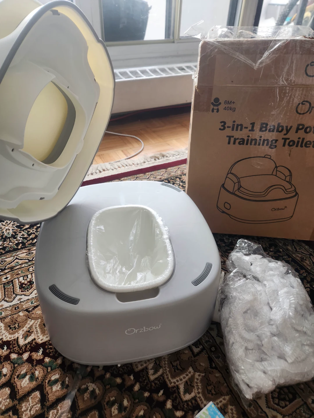 new orzbow 3-in-1 Baby Potty Training Toilet - photo 3