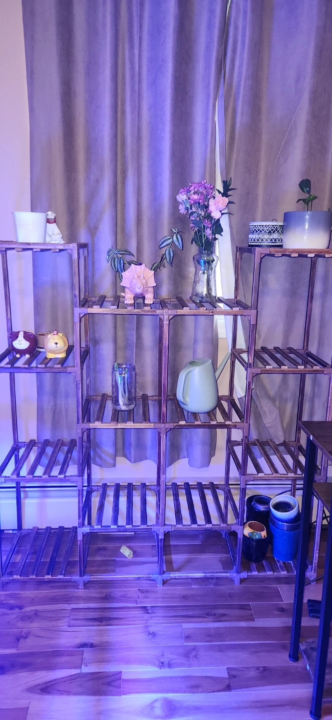 Wooden Plant Shelf