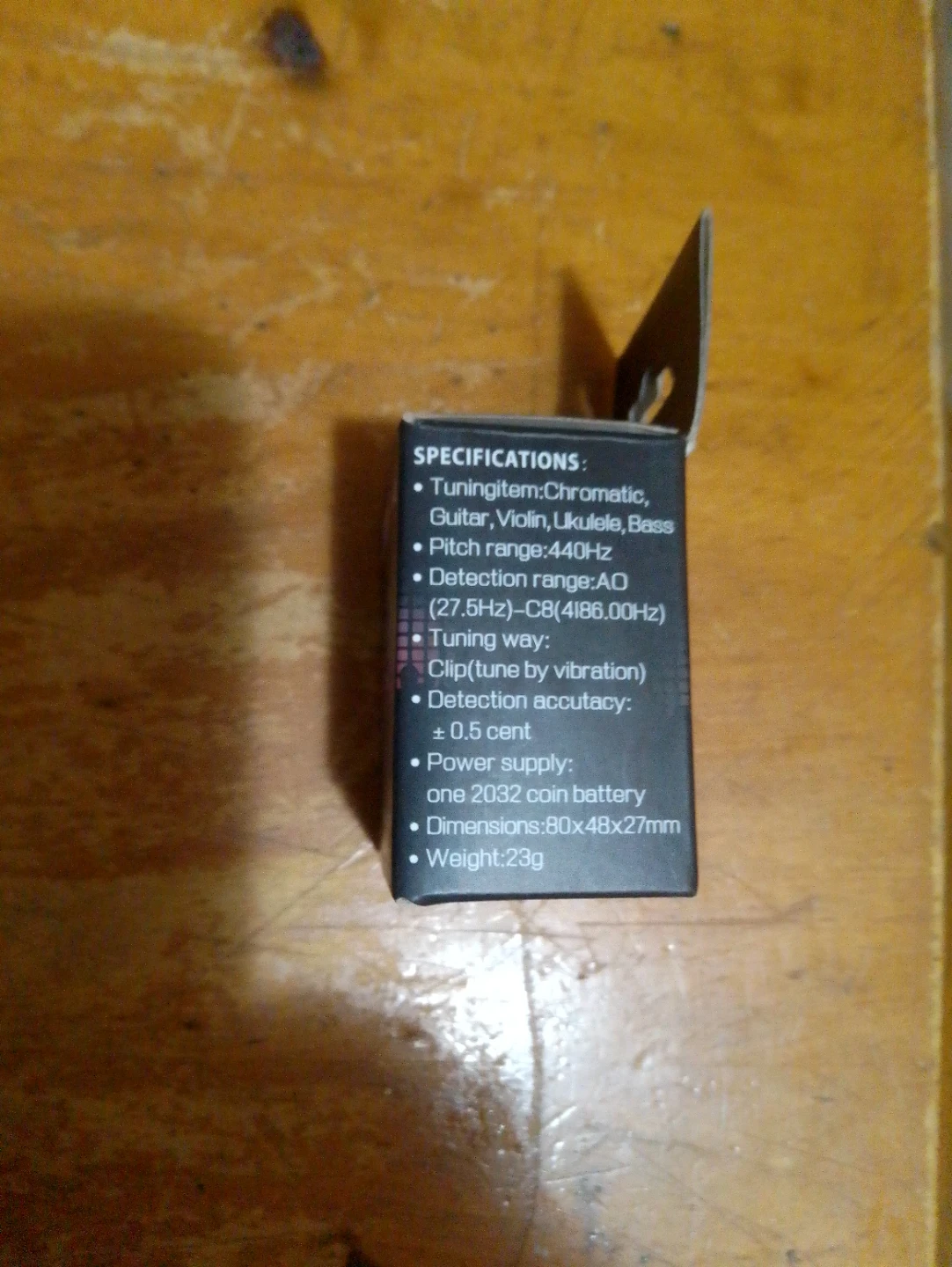 Ammoon AT-02 Chromatic Clip-On Tuner - photo 3