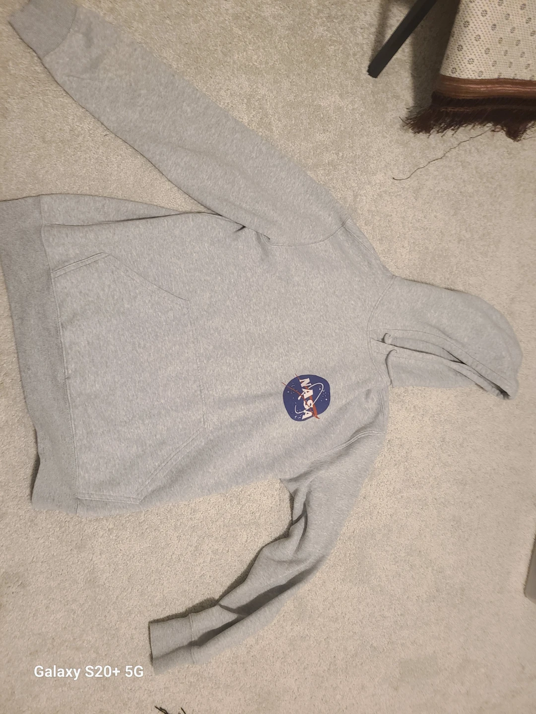 H&M NASA Grey Hoodie, Size M