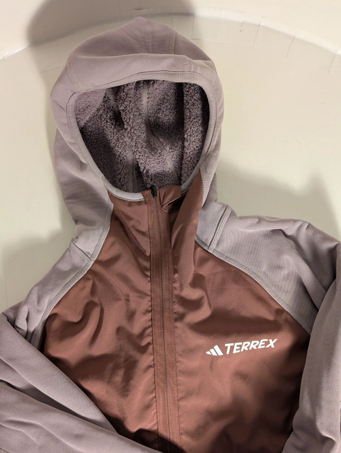 Fleece Hooded Jacket | Adidas Terrex - S: S/P