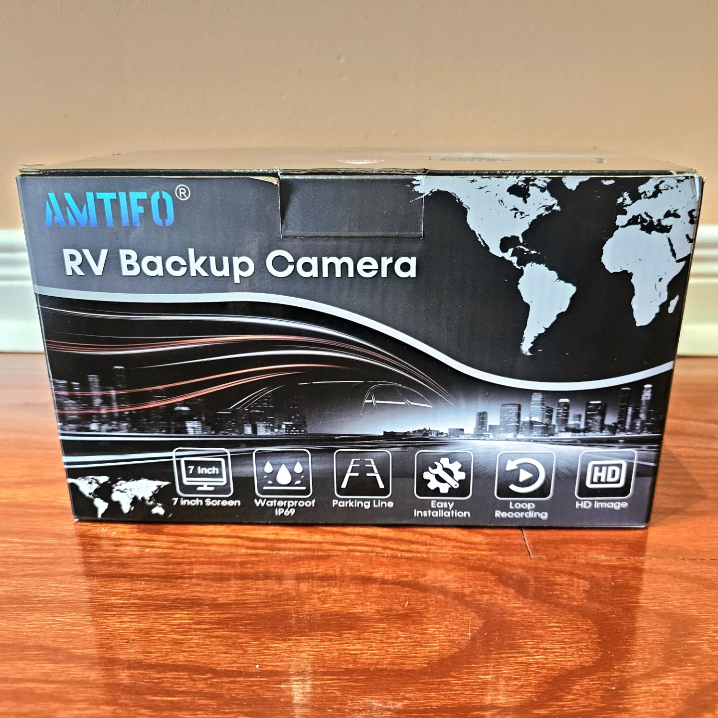 Amtifo Wireless Solar Backup Camera For Truck, RV, and Trailer - photo 2