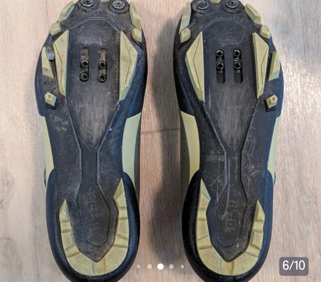 Fizik Terra Powerstrap X4 Cycling Shoes, Olive. Women's 7 Size - photo 4