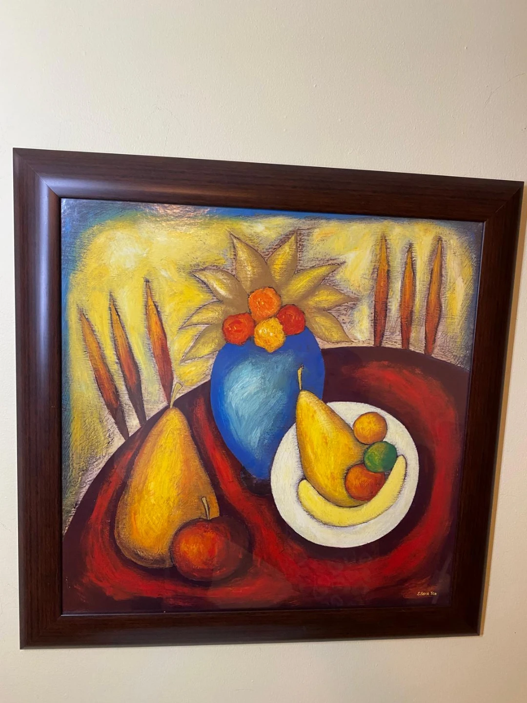 Slava Tch Still Life Painting - 28" x 34"