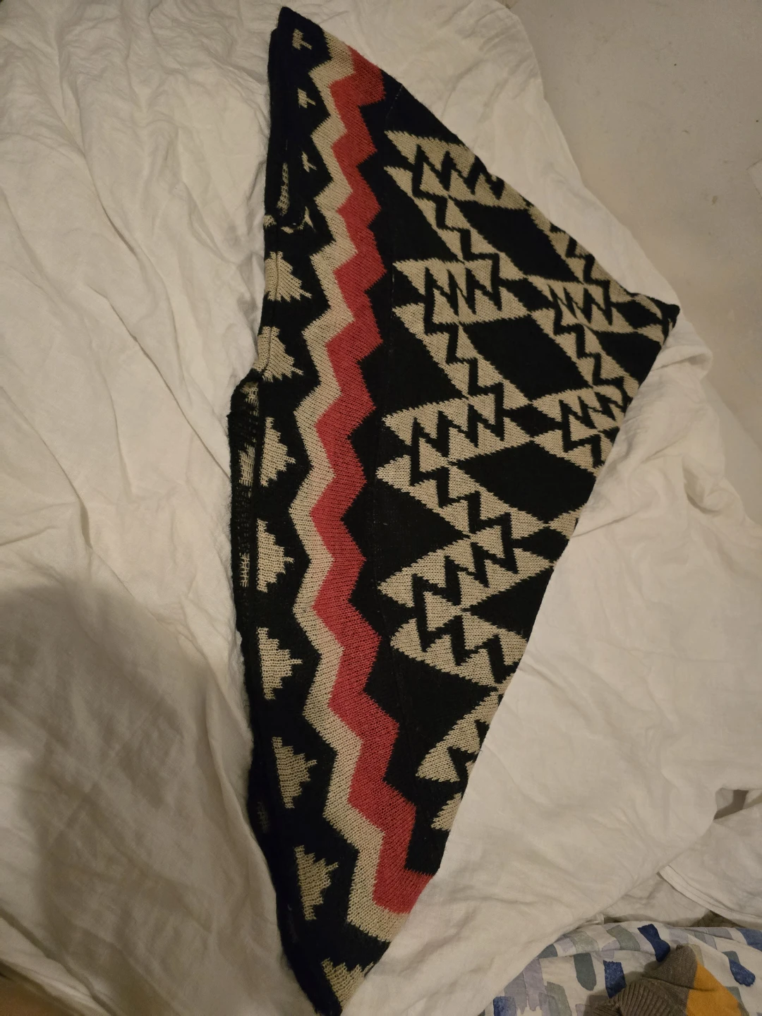 Material Gir Knit Graphics  Cardigan Poncho L/G - photo 2