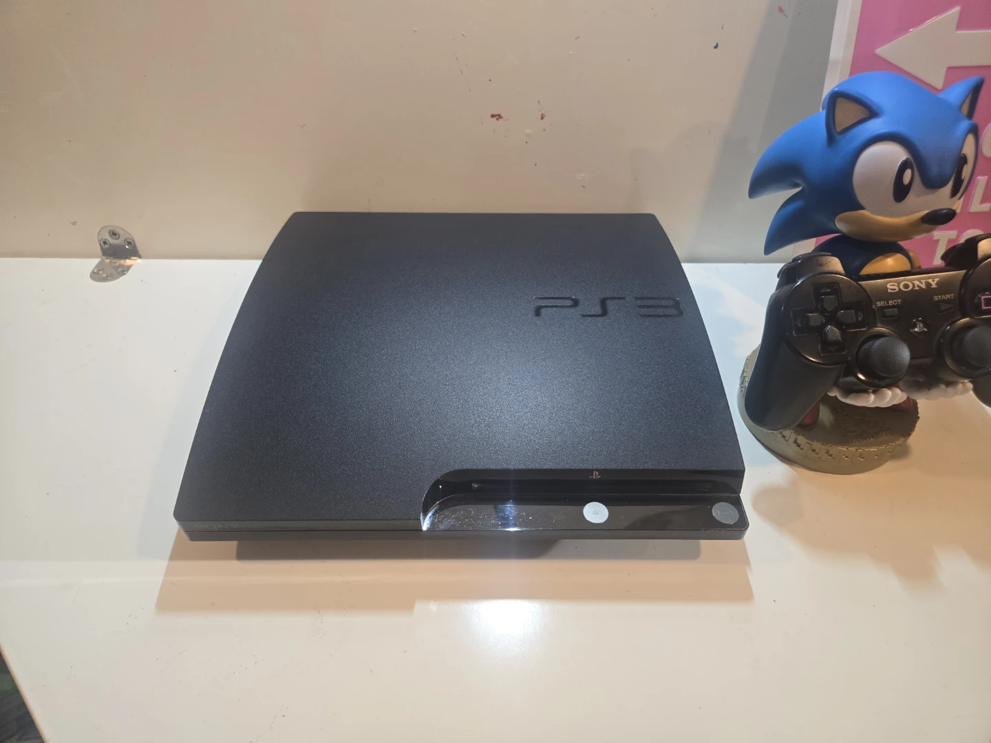 Ps3 slim 160g controller and cables