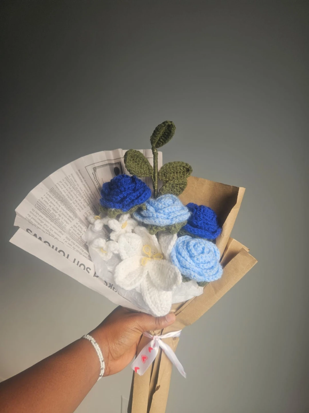 Handmade Crochet Flower Bouquet - photo 4