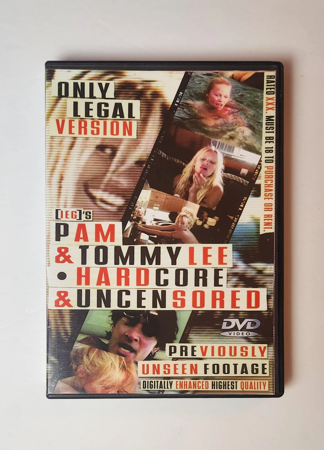 Pamela Anderson / Tommy Lee DVD - Very Rare