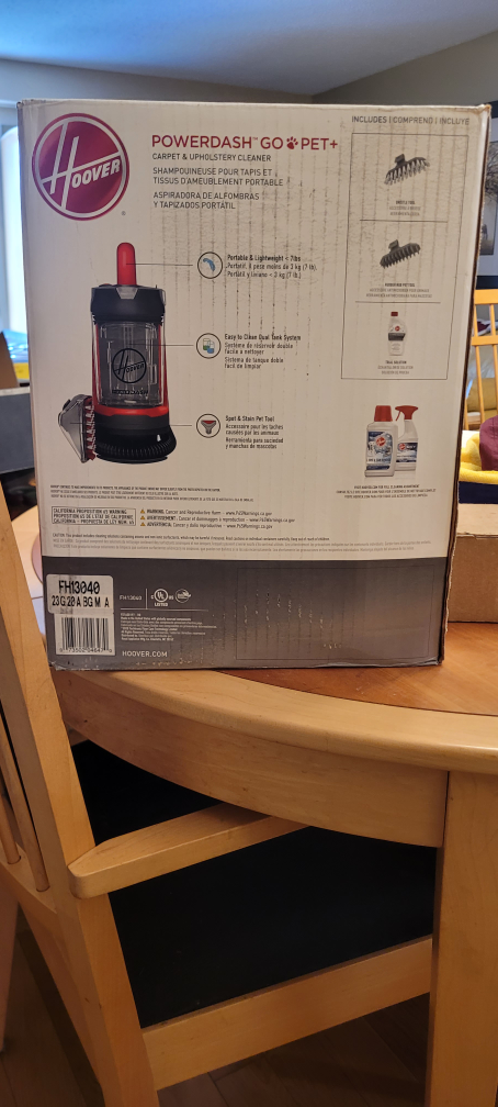 Hoover PowerDash Go Pet+ Carpet Cleaner - photo 3