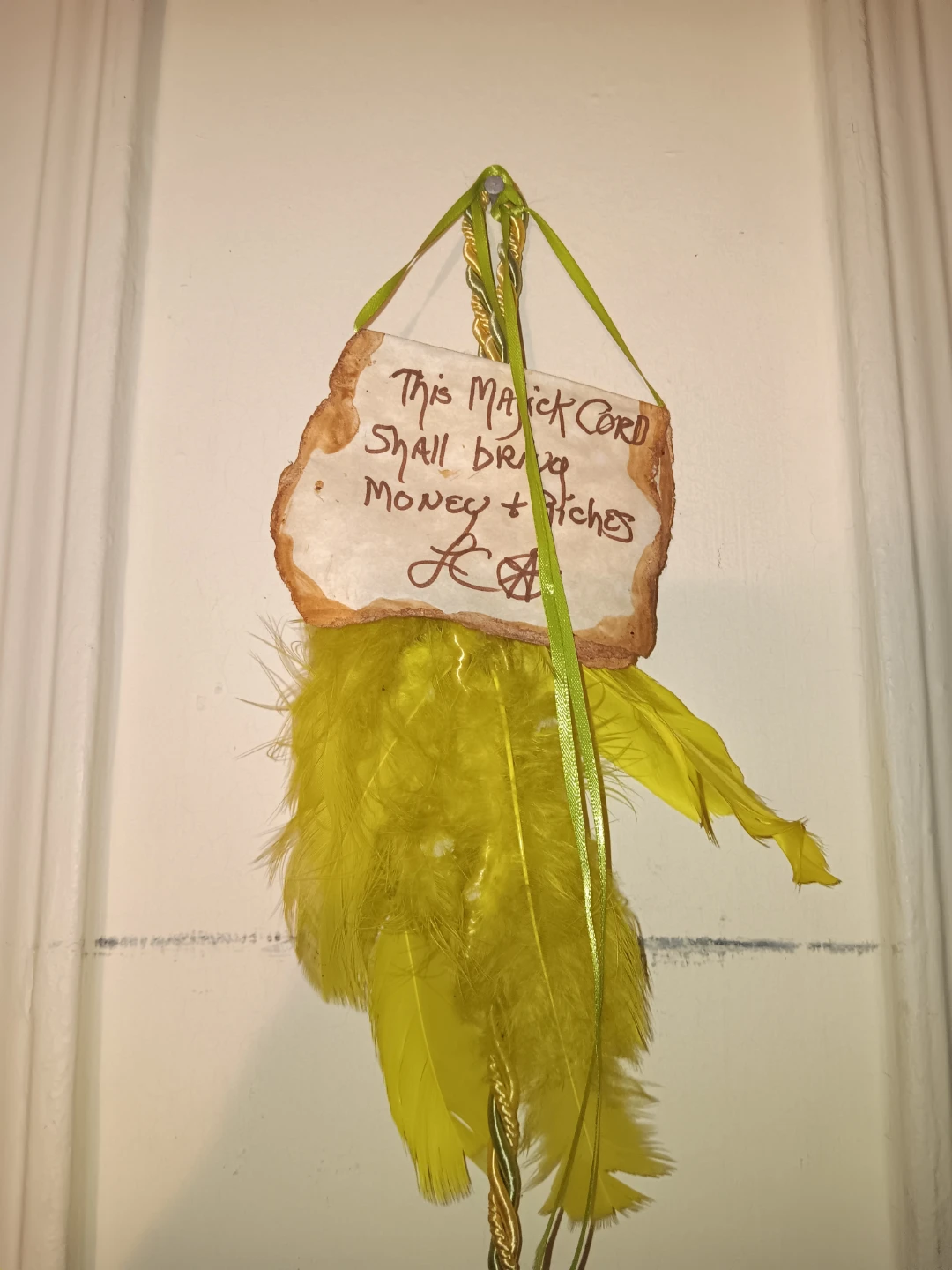 Majick Cord made by Salem Witch Laurie Cabot