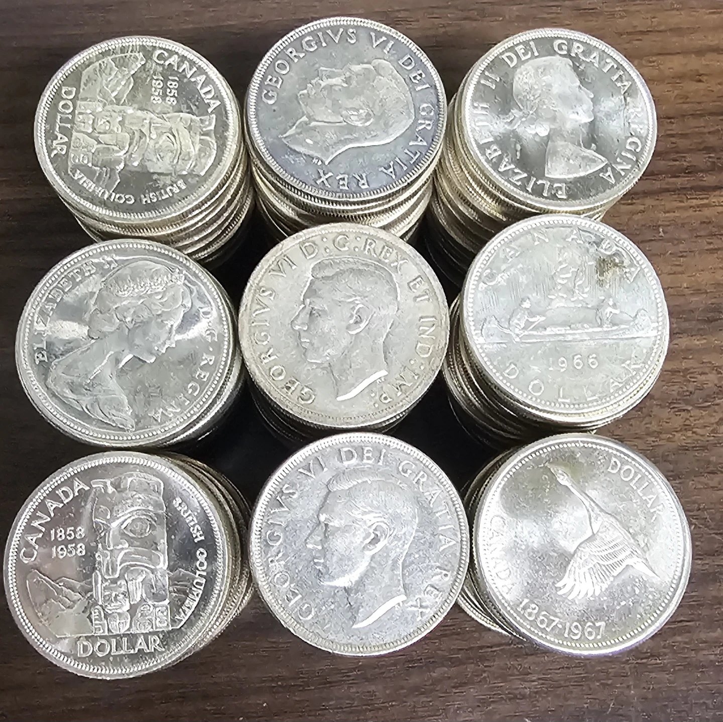 Vintage Canadian Silver Dollars - photo 2