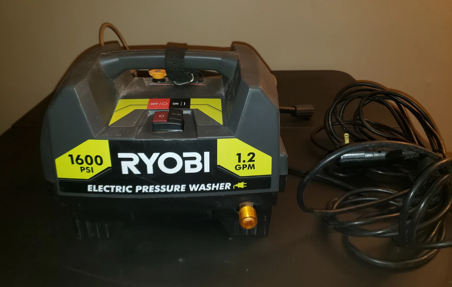 Ryobi 1600 PSI Electric Pressure Washer - photo 2