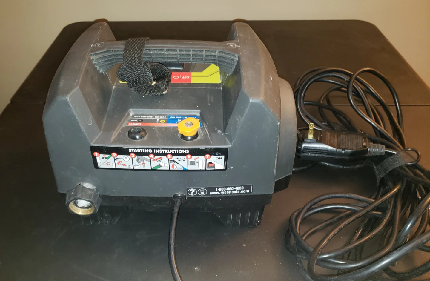 Ryobi 1600 PSI Electric Pressure Washer - photo 5