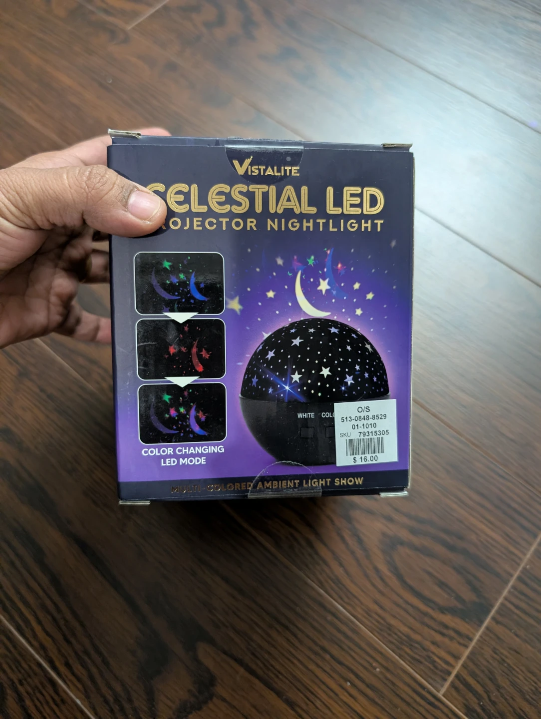 Vistalite Celestial LED Projector Nightlight - New in Box!
