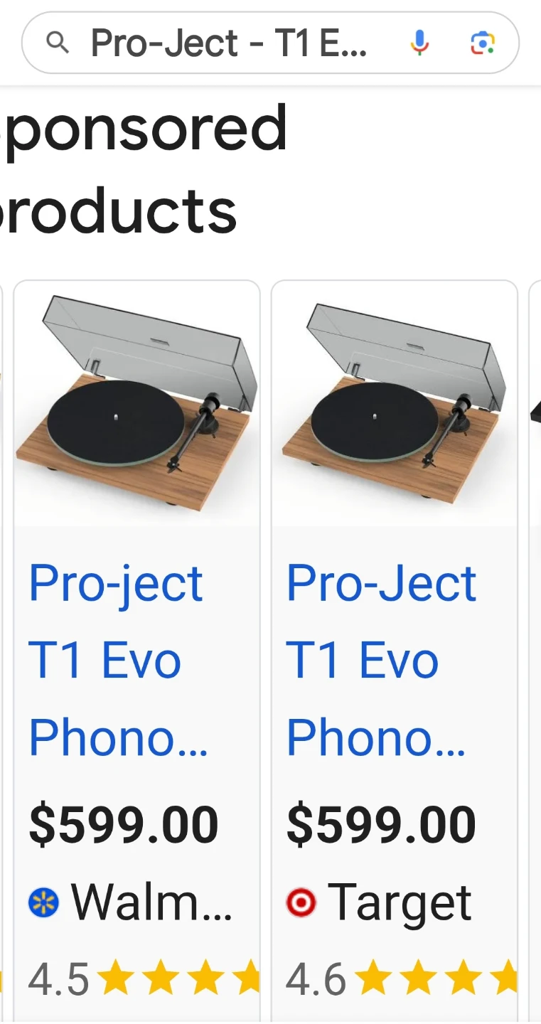 Pro-Ject T1 Evo Phono Turntable - photo 3