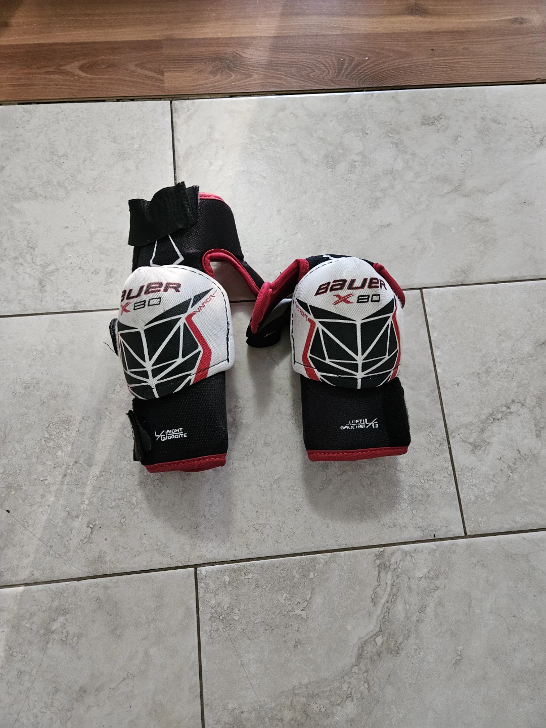 Bauer X80 Hockey Elbow Pads - Size Small - photo 2