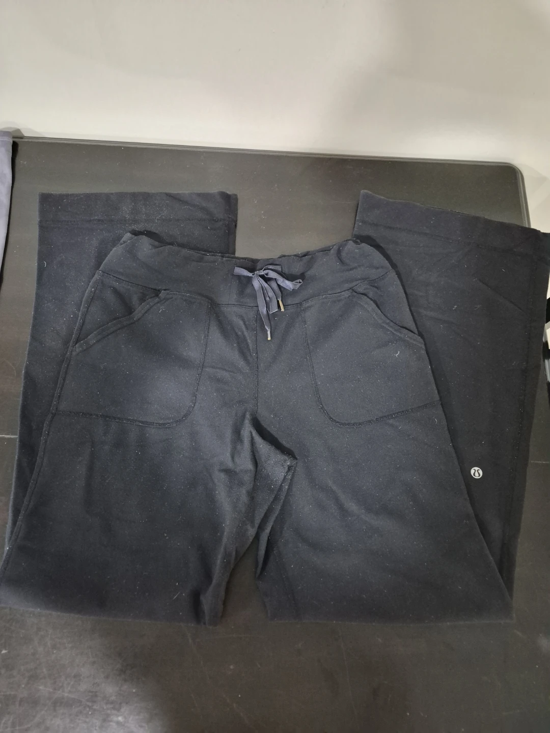 Lululemon Groove Wide-Leg High-Rise Pant (Old Style) Black