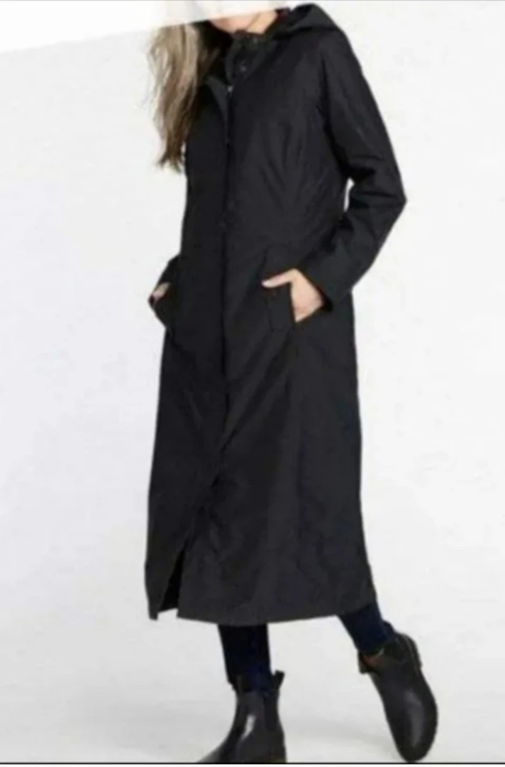 Black Rain Coat