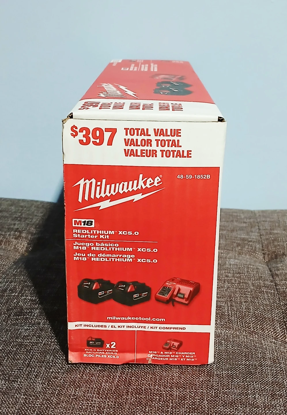 Milwaukee M18 REDLITHIUM XC5.0 Starter Kit *NEW* - photo 3