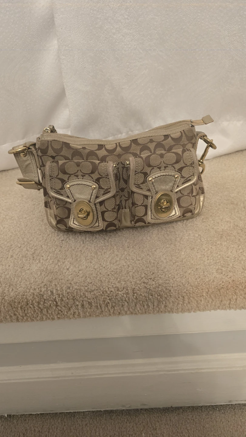 Coach Signature Hobo Bag