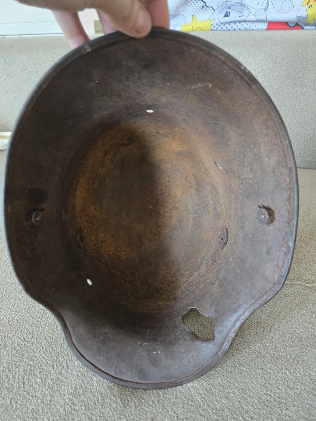 Army helmet WW1 - photo 4