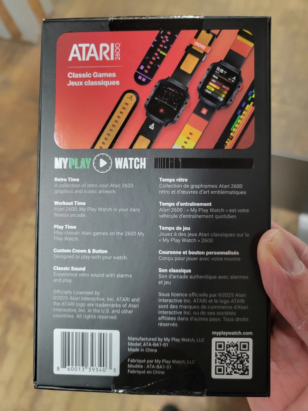 Atari Retro Play Watch - photo 2