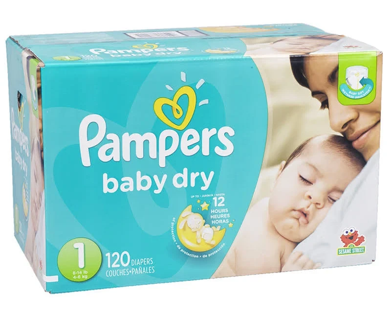 Pampers Baby Dry Size 2 Diapers (112 ct) - photo 2