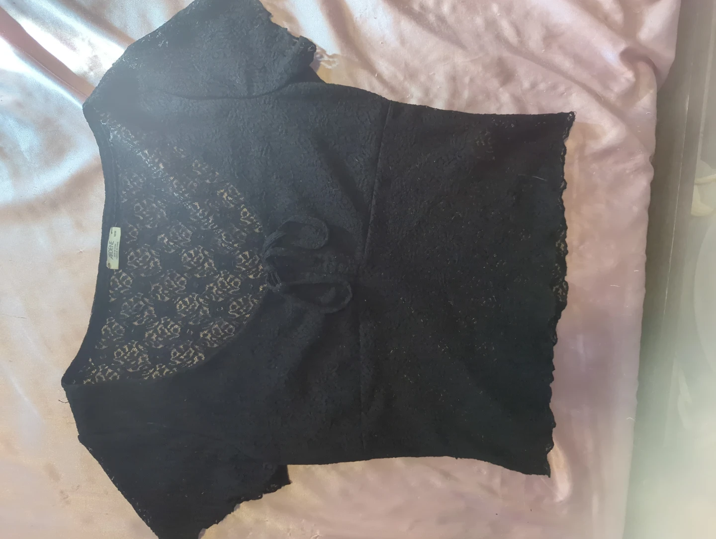 Black Lace Top - photo 2