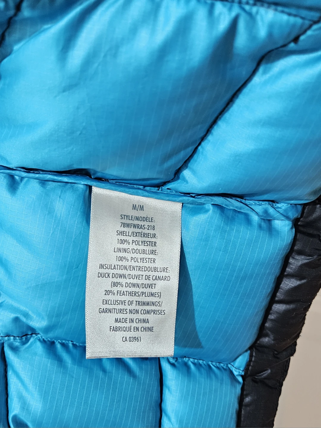 Wind River Down Jacket - Size M - photo 3