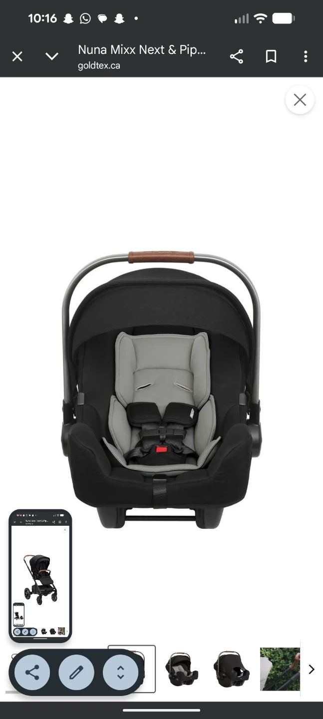 Nuna Mixx Next & Pipa Car Seat - photo 3
