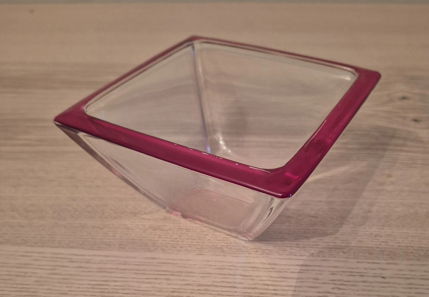 Square Glass Bowl