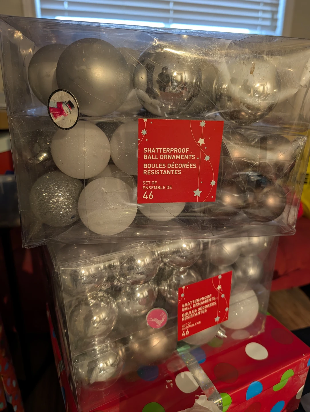 Shatterproof Ball Ornaments - Set of 46 x2