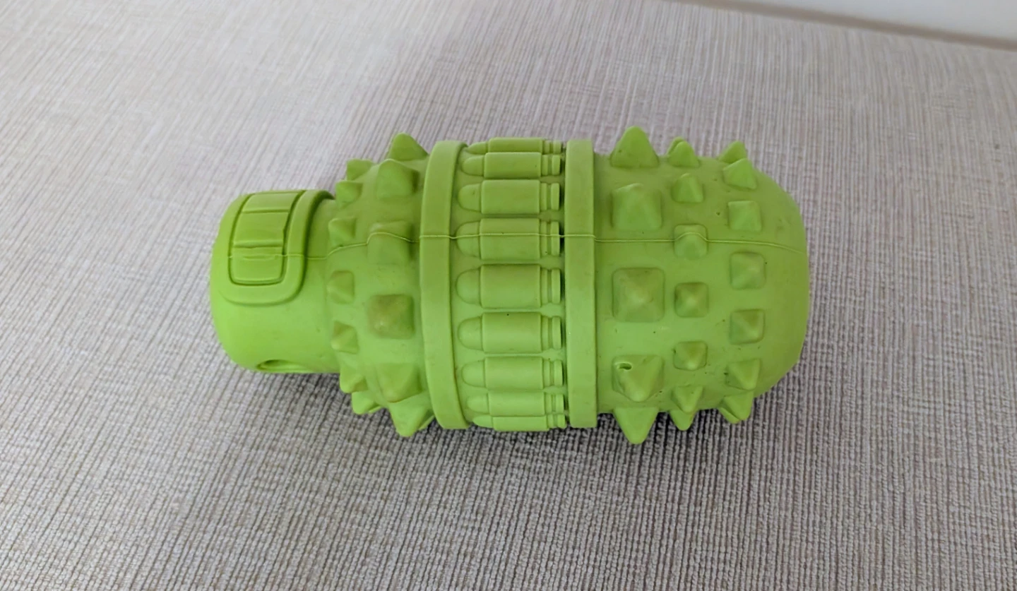 Green Dog Chew Toy