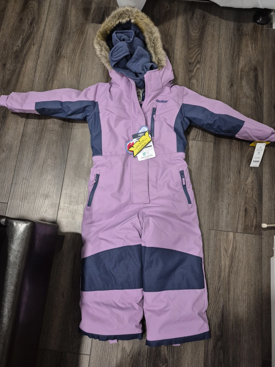 OshKosh B'gosh Snowsuit - Purple and Navy