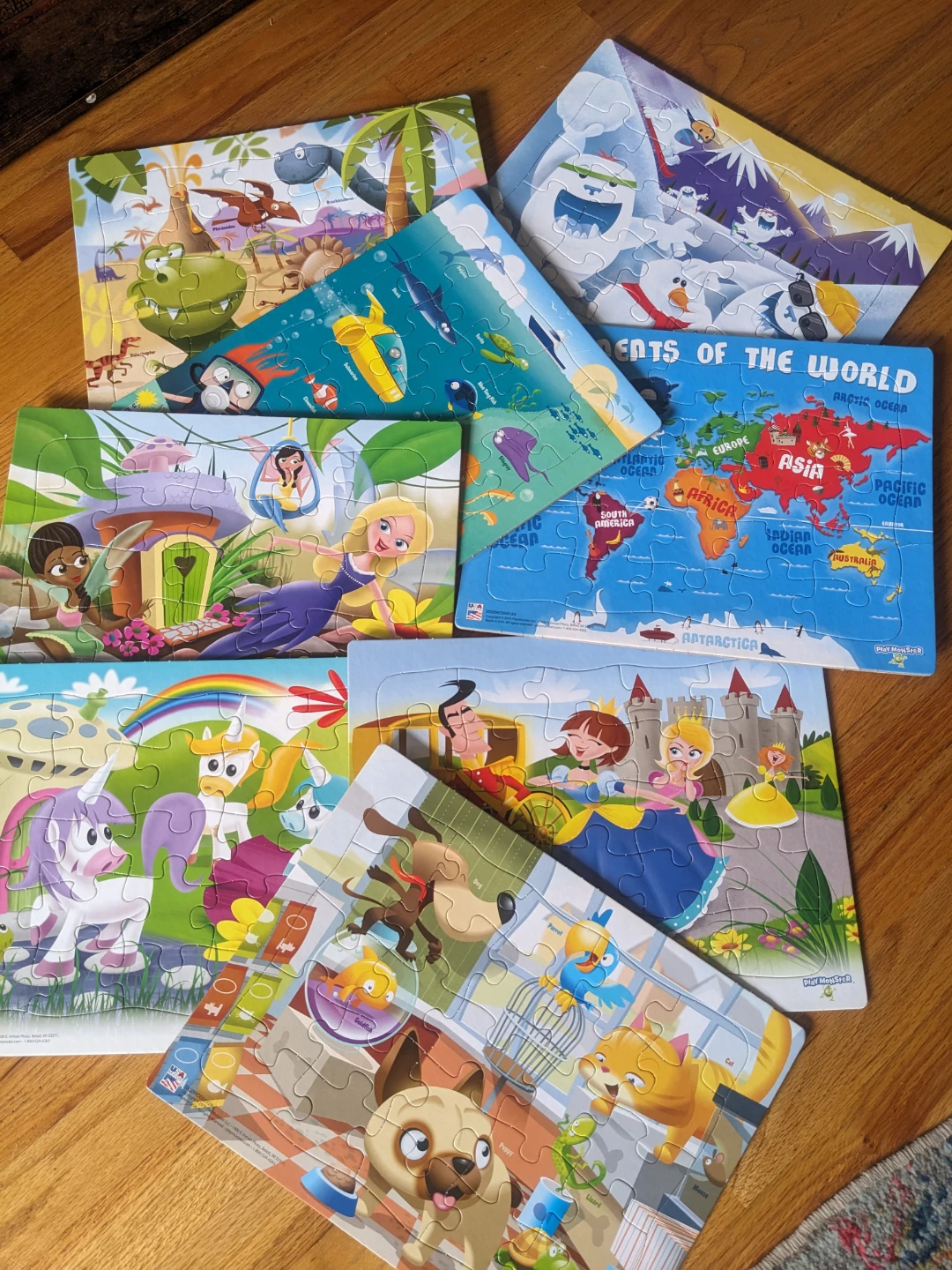 Set of Children's Puzzles