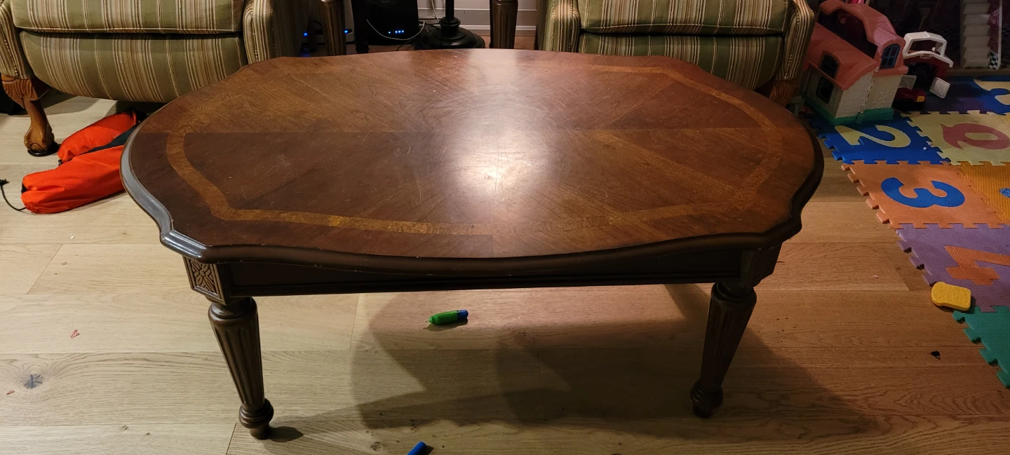 3 Piece Bombay Wooden Coffee Table Set - photo 2