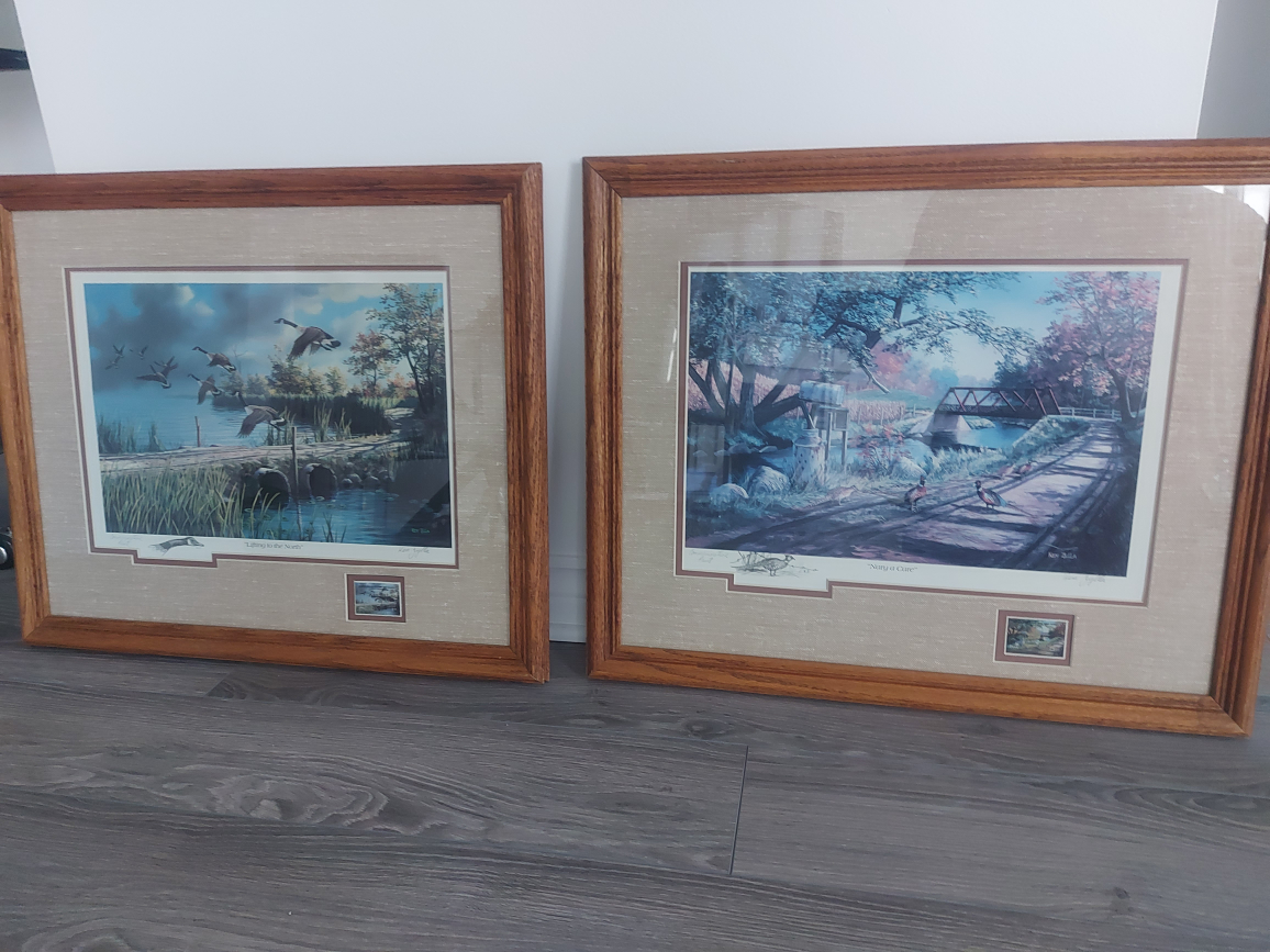Wildlife Art Prints Lifting to the North & Unaccompanied Hunt